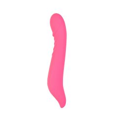 G-spot Vibrator with Realistic Bell End - Pink